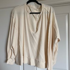 Cream We the Free Top